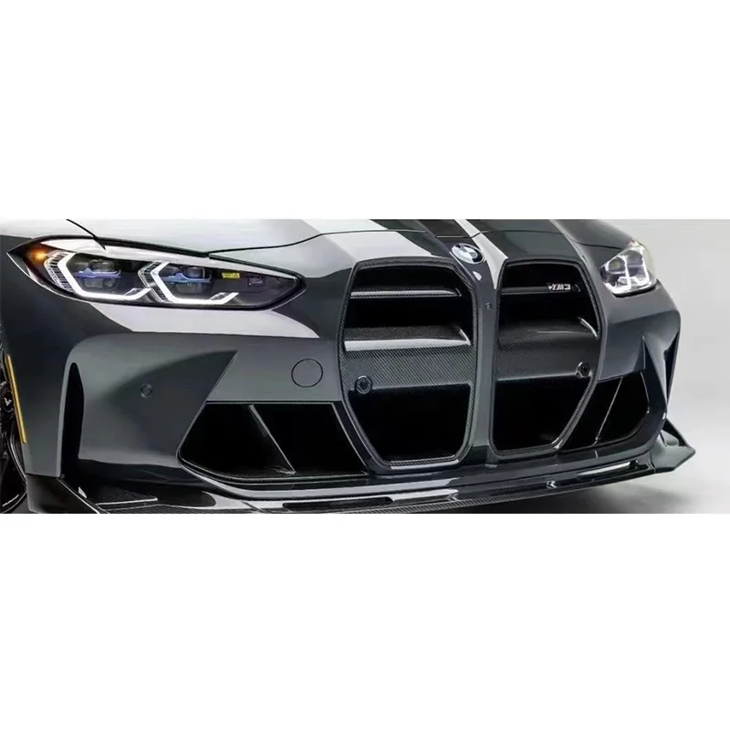 

VORSTEINER-style carbon fiber grille for the 2021 BMW M3 and M4 (G82/G83) – Dry carbon fiber grille for the M3 and M4