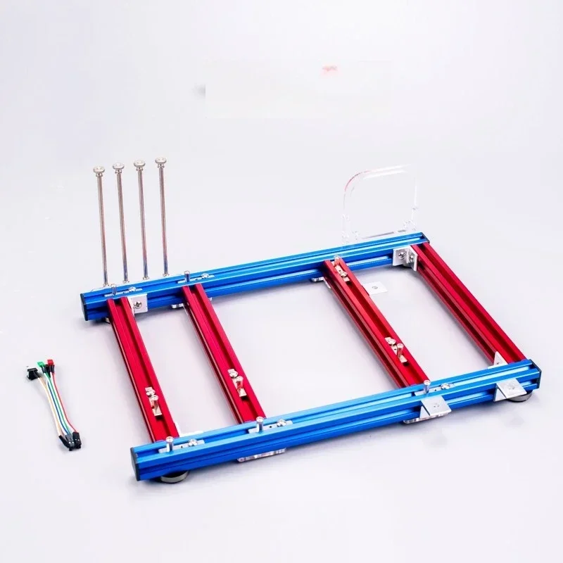 

Обновленный электрический персонализированный небольшой кронштейн для шасси, алюминиевый корпус, открытое шасси ATX, подходит для небольшой материнской платы