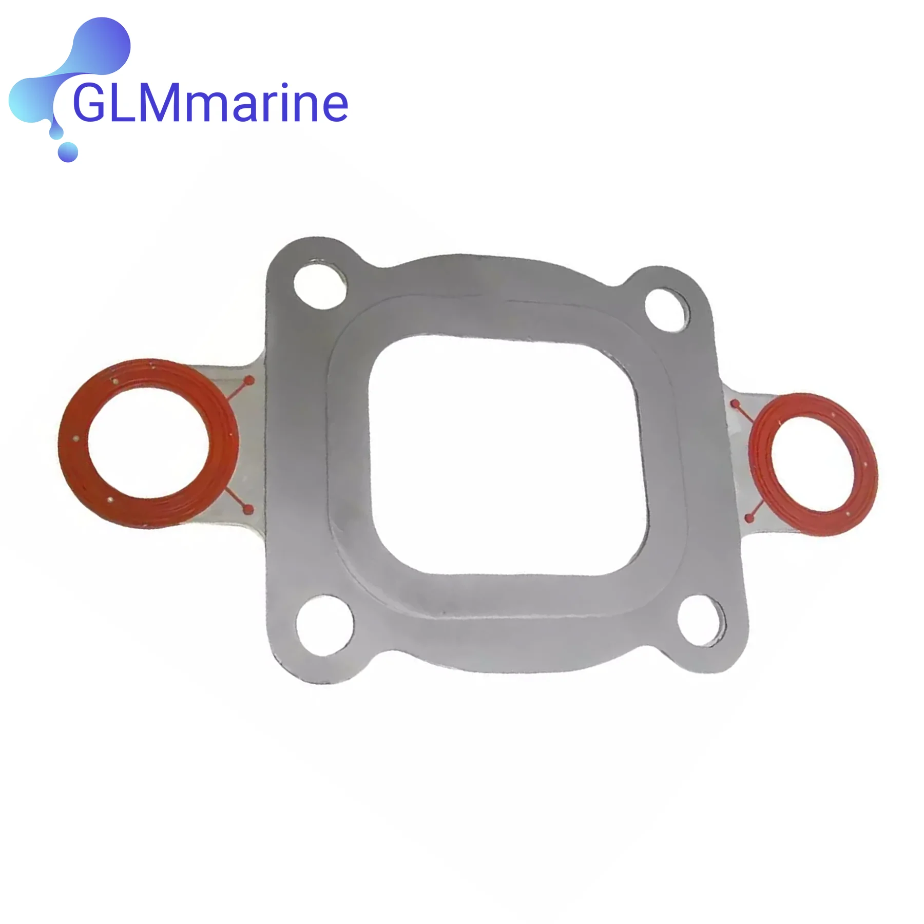 27-864547A02 27-864547A1 Exhaust Elbow Riser Dry Joint Gasket Full Flow MerCruiser manifold 4.3 5.0 5.7 L 18-0721