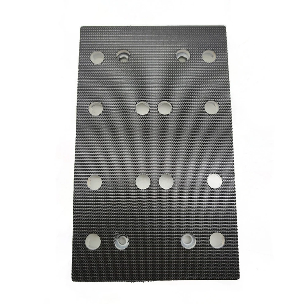 12 Holes Sanding Pad Backup Plate For Festool RTS 400 REQ 130x80mm Backing Pad Polishing Disc Replacement Abrasive Tools