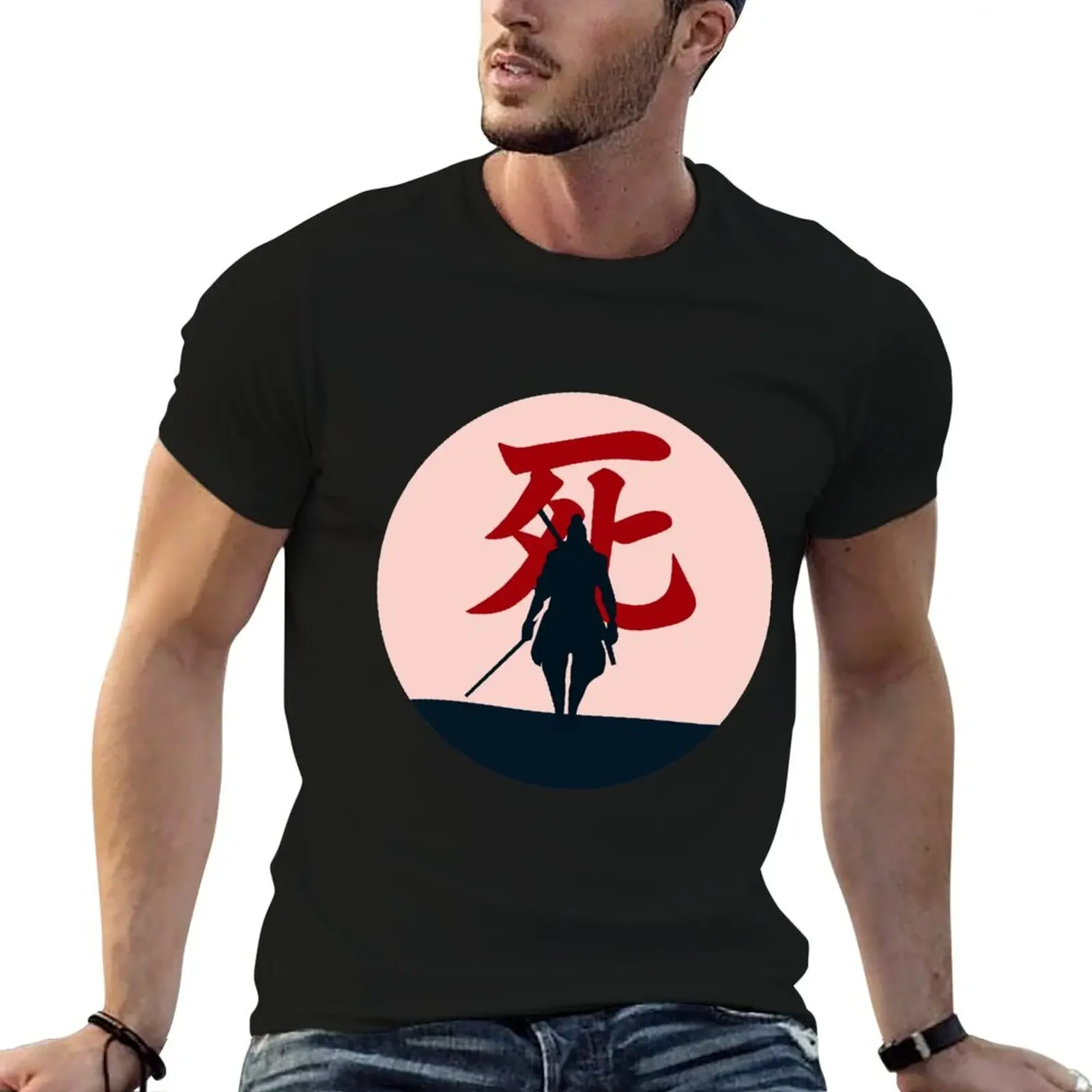 Sekiro - Shinobi Death T-Shirt quick drying customs big and tall t shirts for men