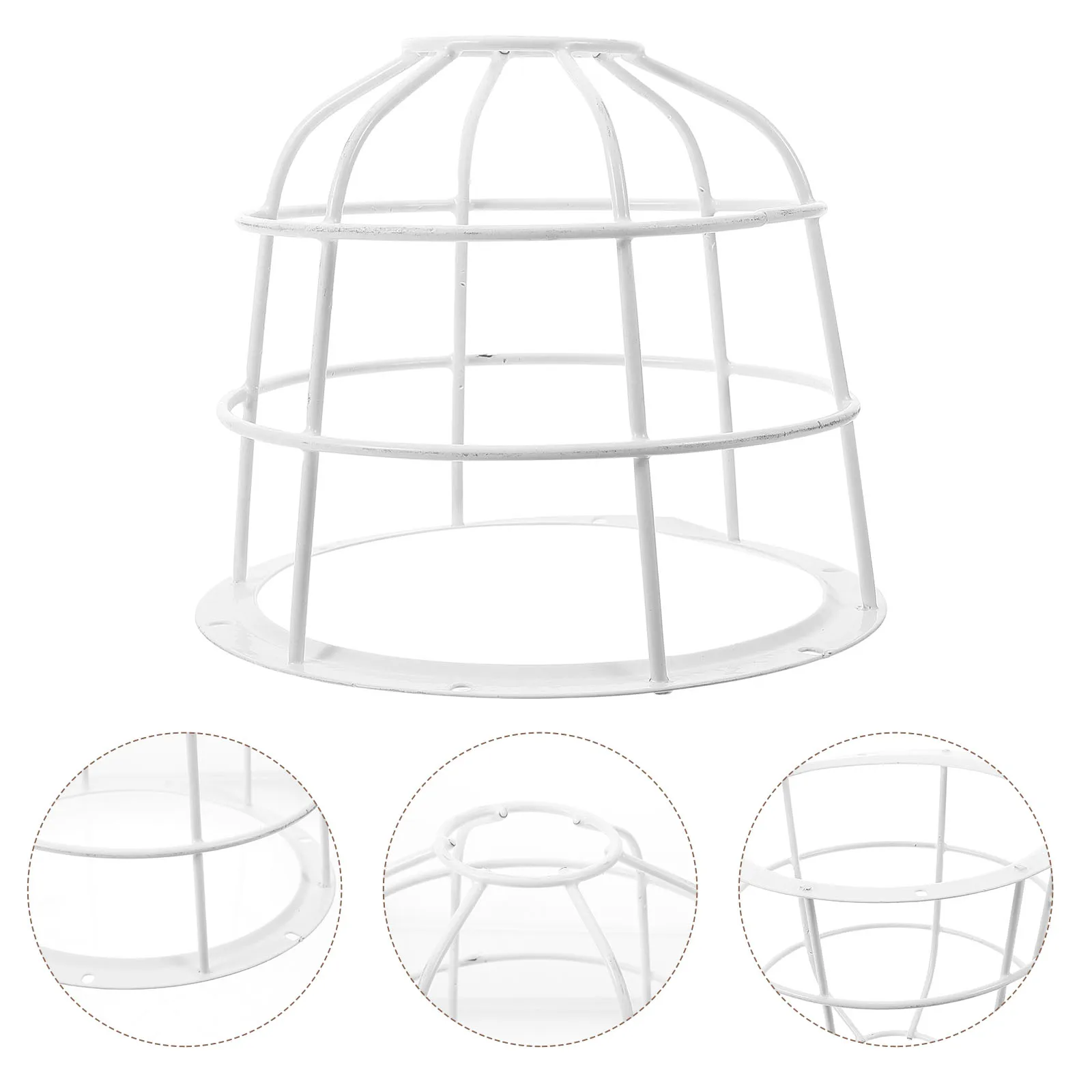 s LED-beschermers Rookstofkap Vervanging Metaal Brandalarmen Cover Botsing Rookbeschermer