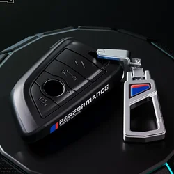 New Car Key Case Cover Protector Shell For BMW 2020-2024 G20 G30 X1 X3 X4 X5 45e G05 X6 F20 G21 F40 F80 35i 3 5 9 Accessories