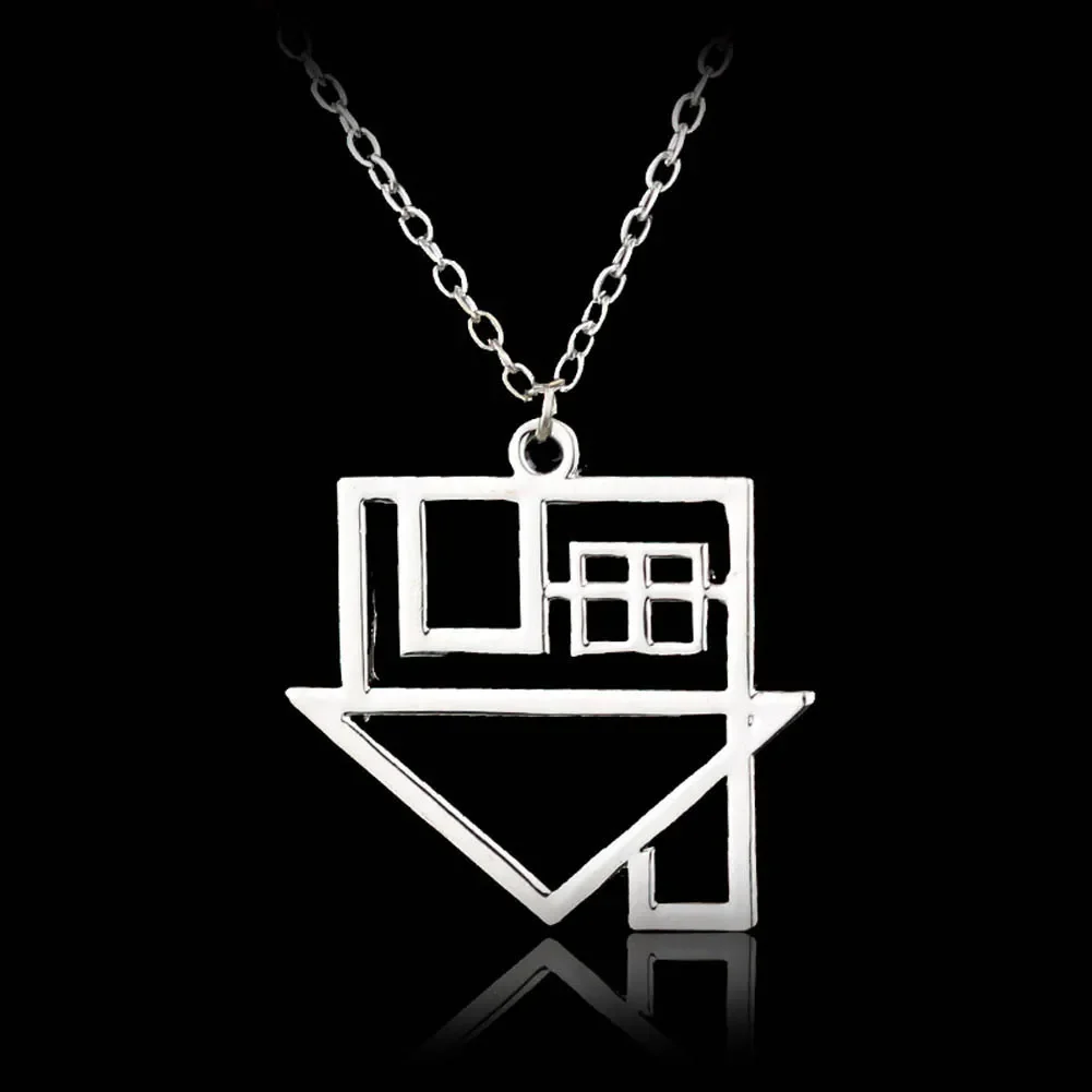 

2024 New Fashion The Neighborhood Rock Music Pendant Necklace Top Grade Quality Hot Fashion Silver Plated Rock Style Hip Hop