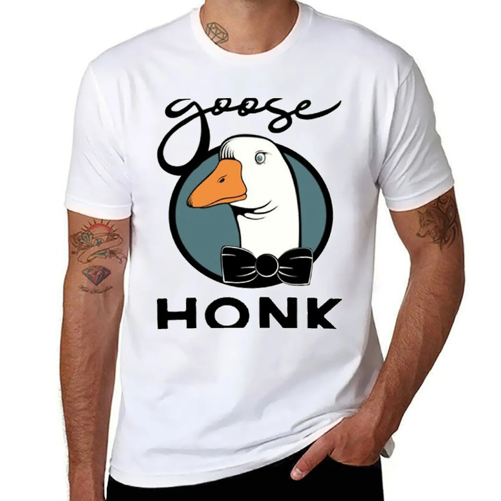 

Goose band logo legend Premium T-Shirt funny t shirts cotton t shirts for man slim fit T-Shirt