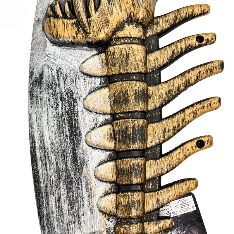 50,5 cm/19,88 cala Plastikowe Zabawki Nóż Rybia Ość Halloween Gadżety do Gier Model Rekwizyty Cosplay Akcesoria na Imprezę Kolekcjonerska Dekoracja