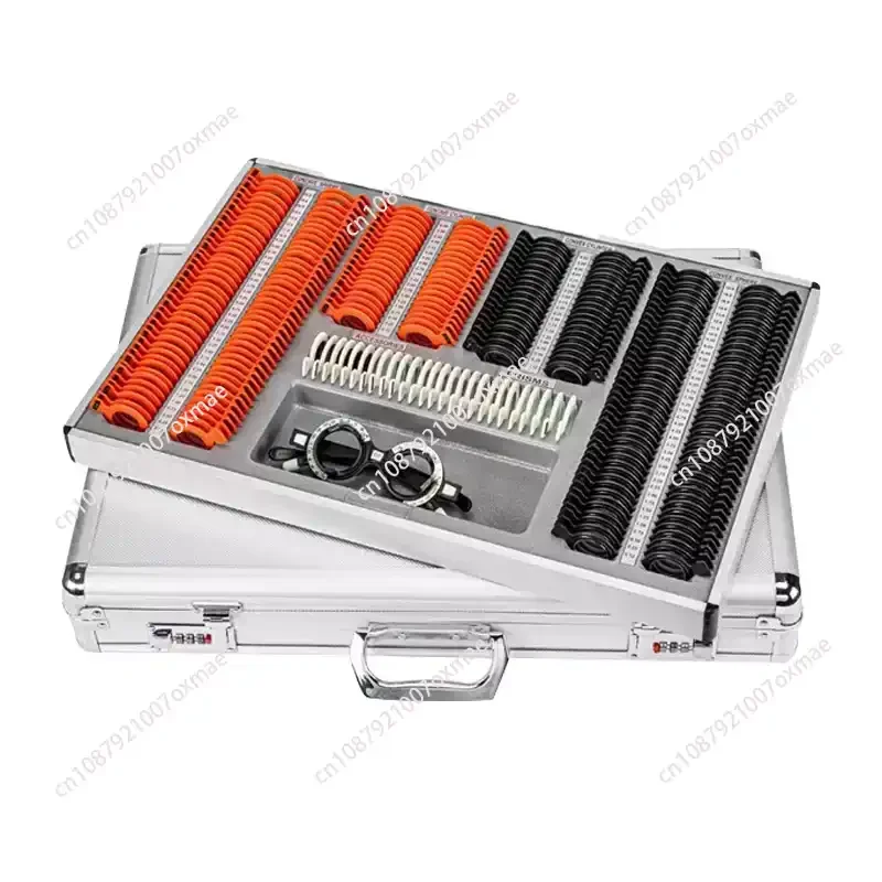 232 pieces of professional A-level lenses, vision test, optometry test box, optical equipment, plastic edge prism audition set