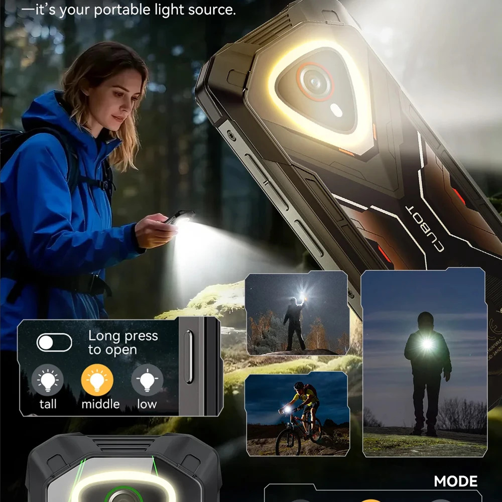 Cubot KingKong MINI 4 Rugged 4.7 Phone 8GB 256GB Android 15