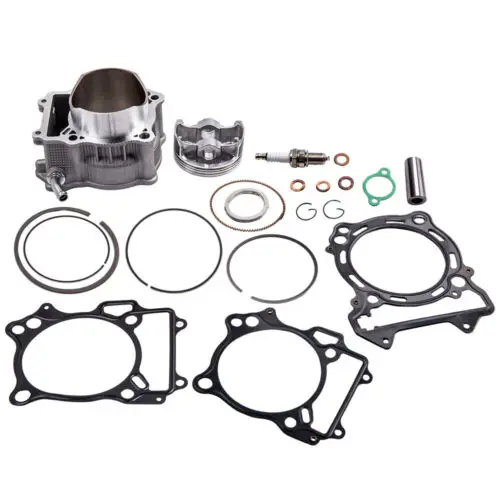 Motorcycle Parts 94mm Bore Cylinder Piston Spark Plug Gasket Rebuild Kit 434cc For 2003-2014 Suzuki LTZ400 LTZ Kawasaki KFX400