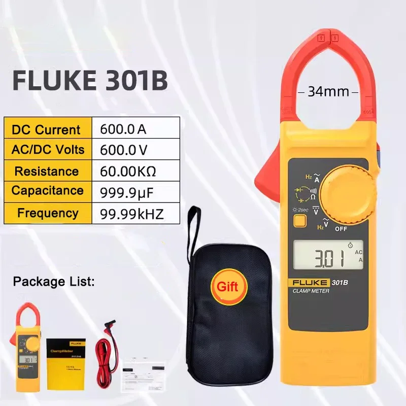 FLUKE Digital Clamp-meter FLUKE-301B/CN F301B