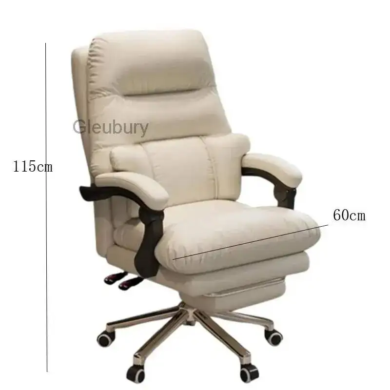 

Роскошное домашнее кресло с удобной спинкой, офисное кресло для работы за компьютером, эргономичное геймерское кресло, аксессуары для дома