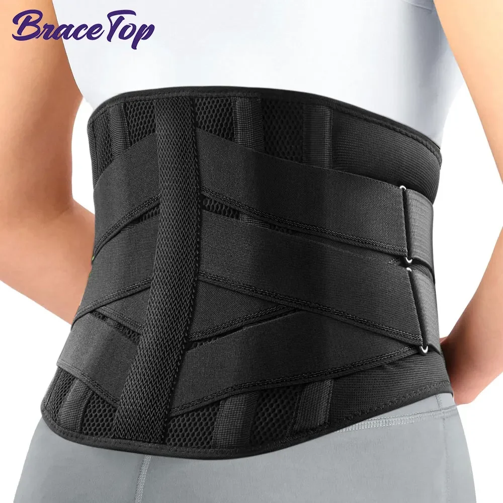 Back Brace for Lower Back Pain Relief for Women/Men, Back Support Belt for Heavy Lifting Sedentariness Breathable Lumbar Support