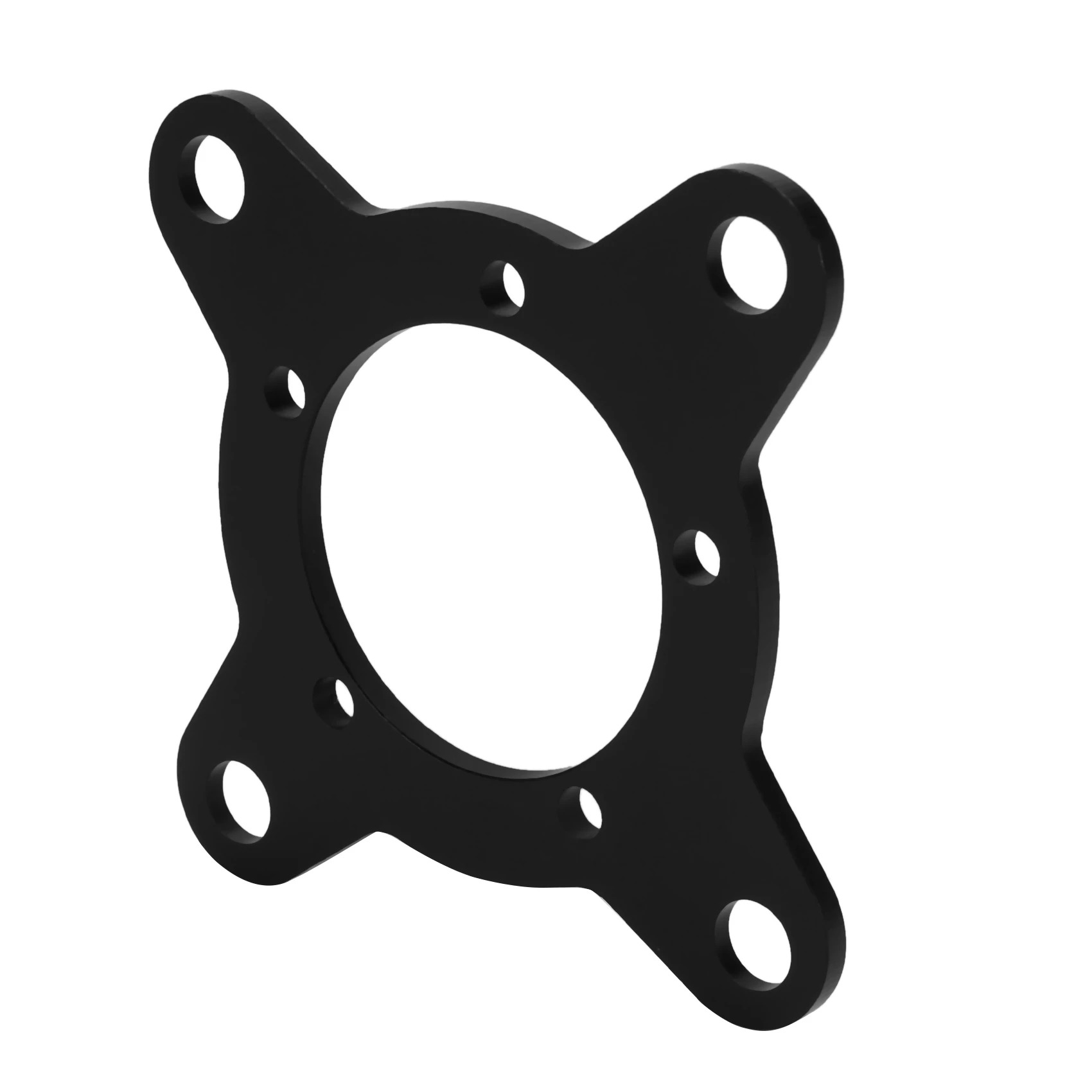 A88M Sepeda Listrik 104 BCD Chainring Adaptor Spider untuk Bafang Mid Drive Motor Bagian Aluminium Kekuatan Tinggi
