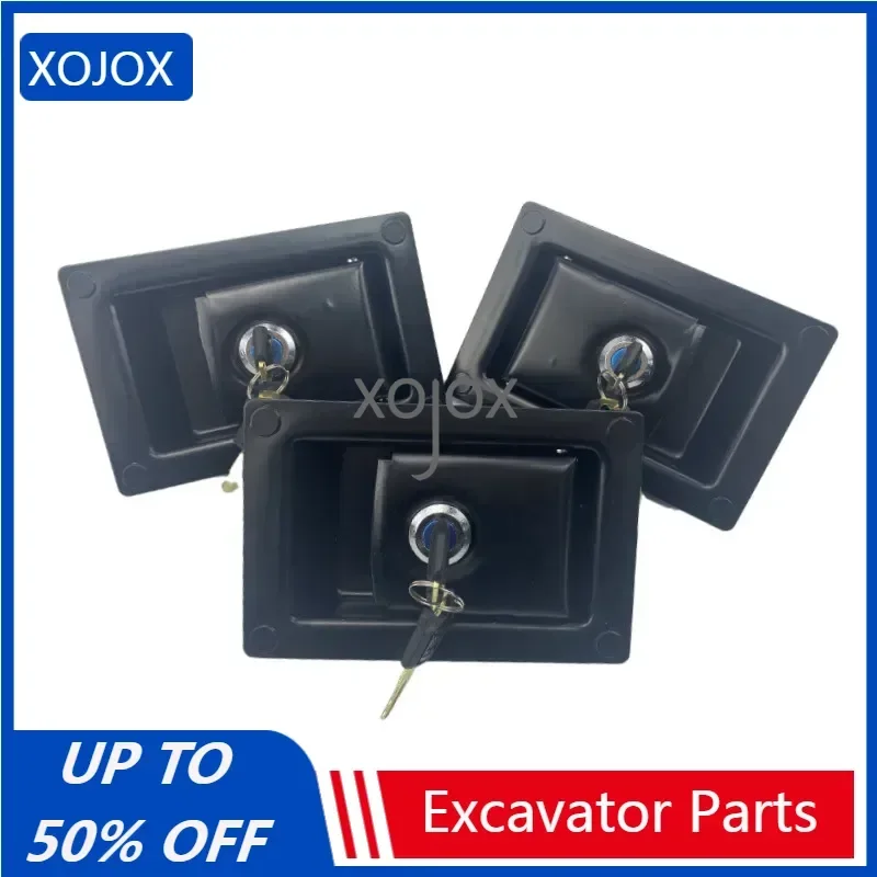 XOJOX For CATERPILLAR CAT 312 315 320 323 325 329B C D Hydraulic Pump Side Door Lock Side Cover excavator accessories