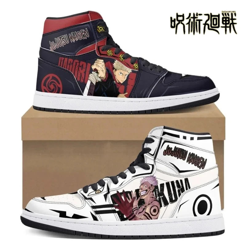 

Унисекс Jujutsu Kaisen Gojo баскетбольные модные кроссовки аниме периферийные повседневные туфли для мужчин и женщин праздничный подарок