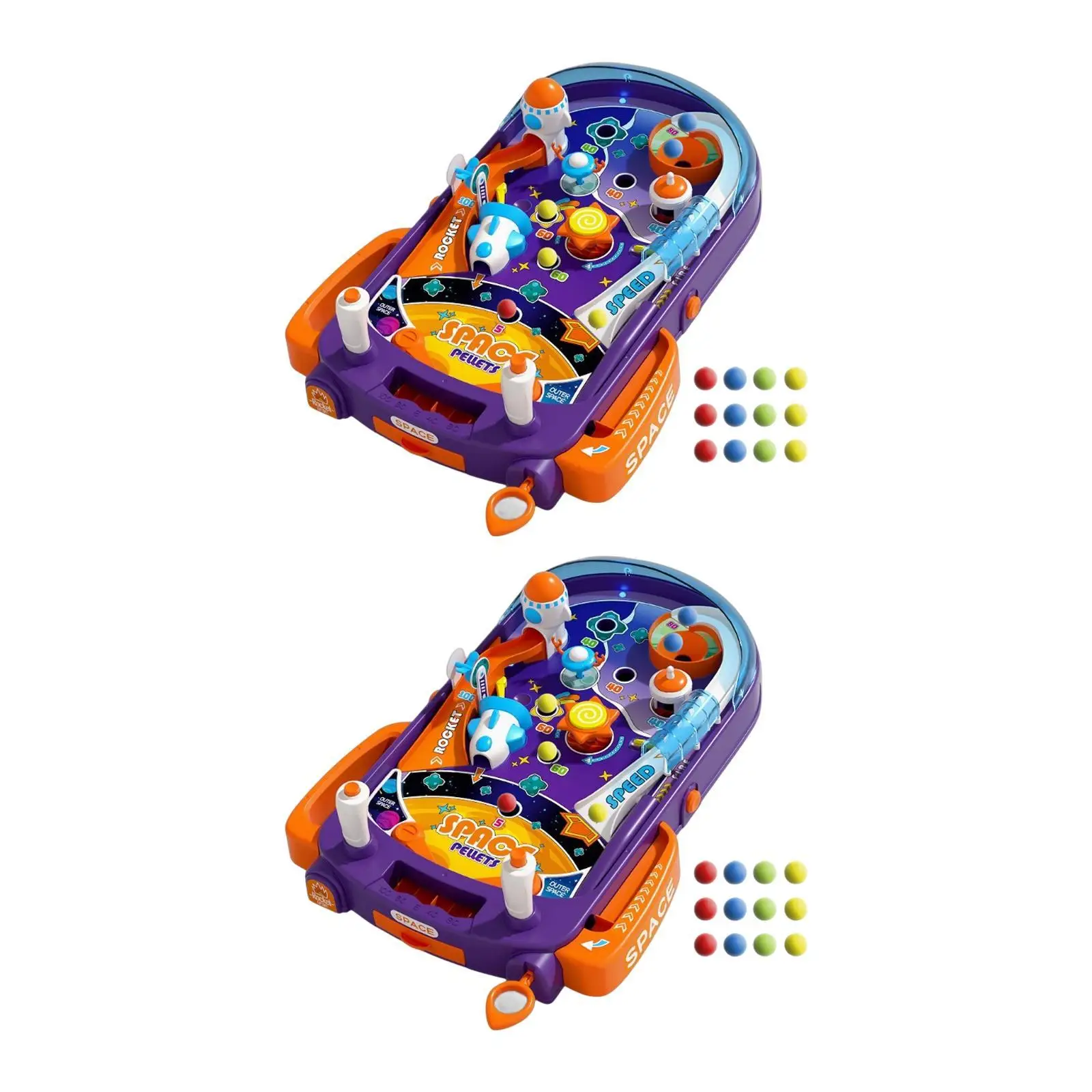 

Children Pinball Machine Table Games Interaction Game Children and Familiy Practical Interactive Toy Boys Girls Pinball Game
