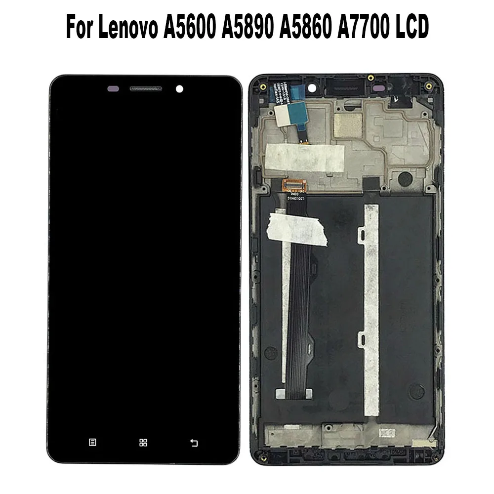 For Lenovo A5600 A5890 A5860 A7700 LCD Display Touch Screen Digitizer Assembly Replacement Parts