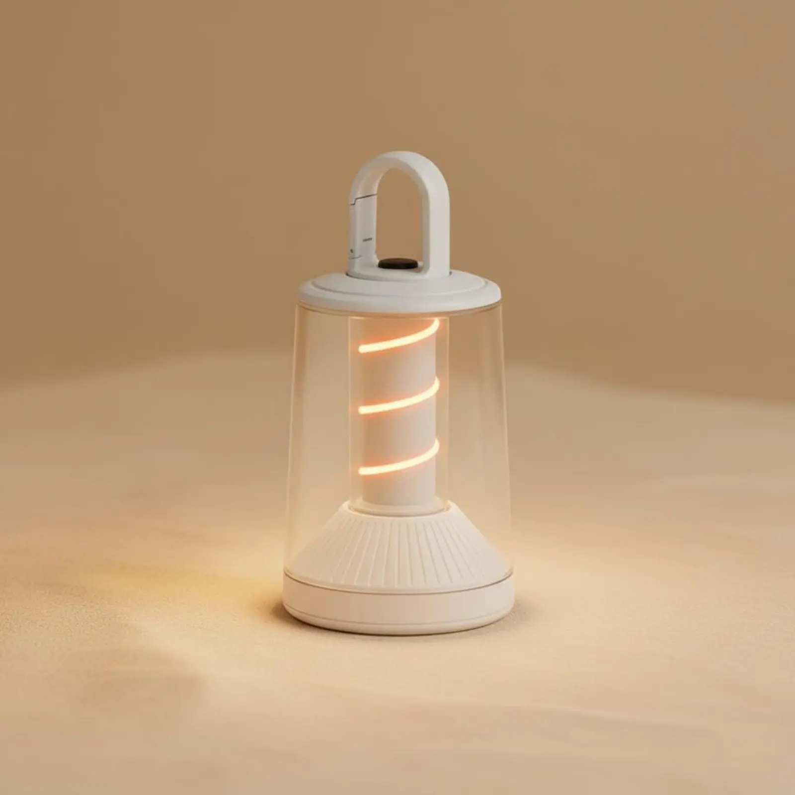 Battery-Powered Hanging Lantern 360° Lighting Portable Ambient Lamp Detachable Light Source Camp Lamp Tripod Mountable view 3