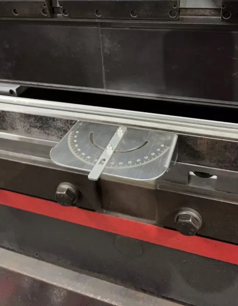 

T150 Sheet Metal Bending Tool 304 Stainless Steel Bending Machine Auxiliary Double-side Positioner T-type Angle Push Ruler