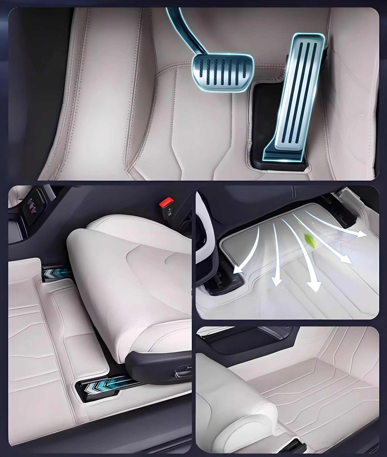 اليد اليسرى محرك سيارة الكلمة حصيرة ل IM L6 2024 كامل المحيطي القدم حصيرة حصيرة الطابق بطانة سجادة أرضيات حصيرة مقاومة للماء