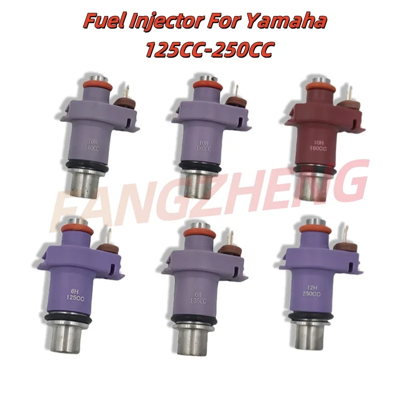 Motorcycle Fuel injector For Yamaha 50CC 125CC-250CC Nozzle Injection Flow 2 6 10 12 Holes Motorbike Accessory Spray Nozzle