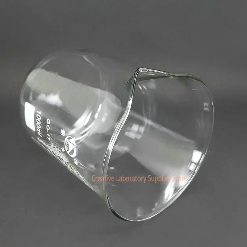 Different Sets Laboratory Borosilicate GLass beaker Scaled Measuring Cup Heat-resist Glass chemical container