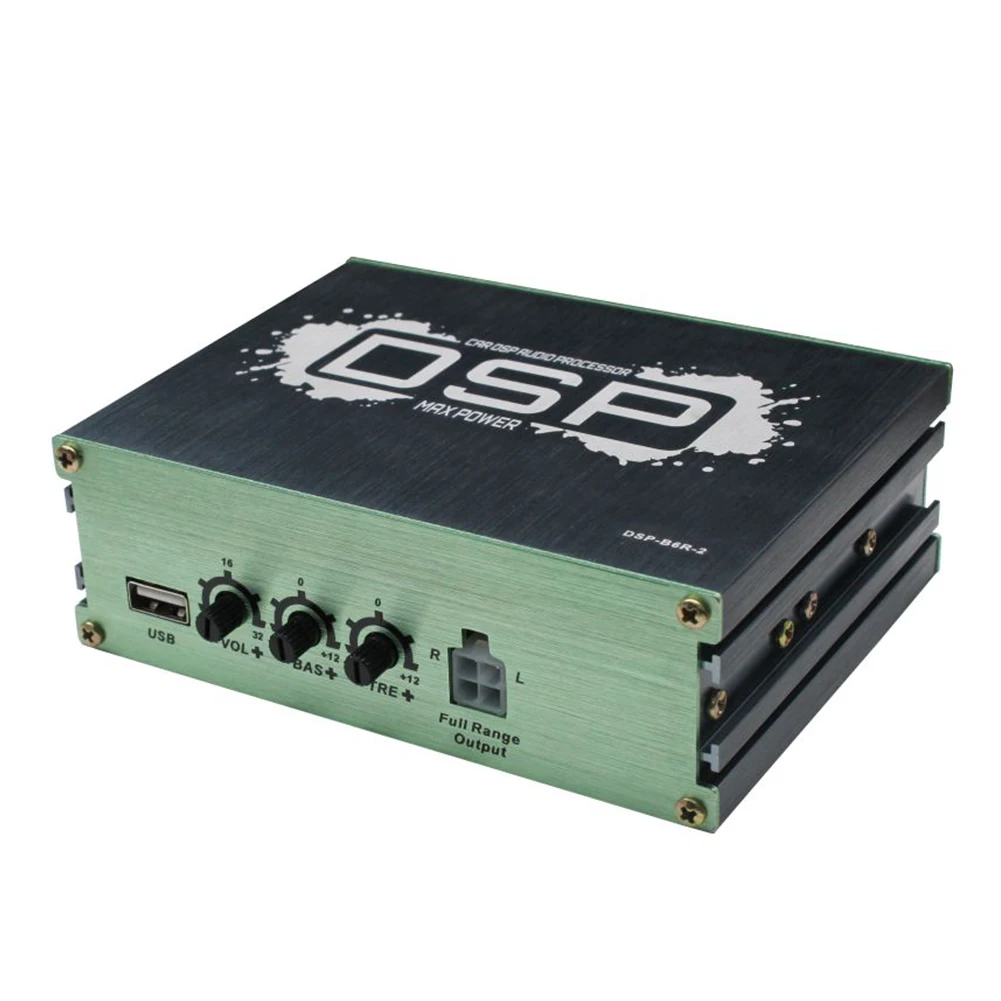 سيارة DSP معالج الصوت الرقمي دعم APP التحكم DSP سيارة مكبر كهربائي 6 ميناء الصوت معالج الصوت الرقمي اكسسوارات السيارات
