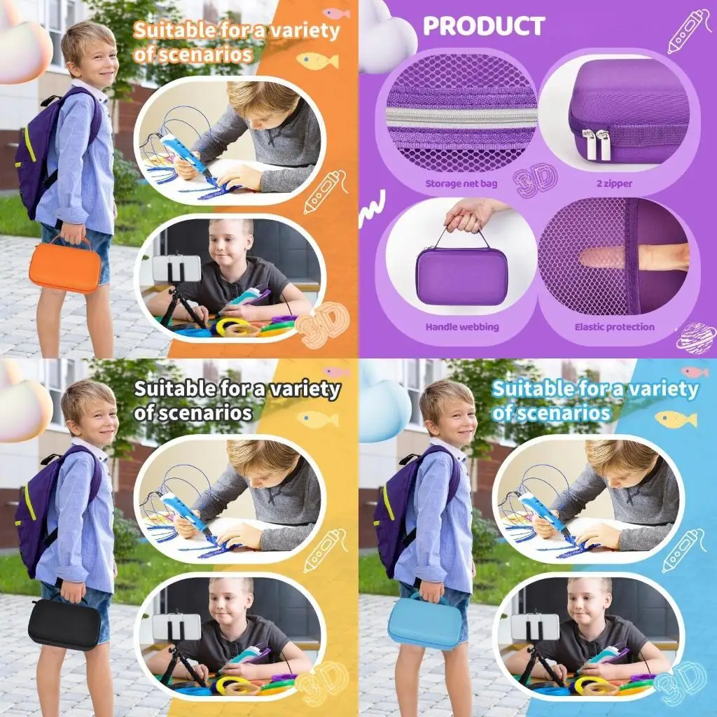 

Организаторы C90F для Scrib3d P1/Mynt3d Shock -Resection Eva Construction Легко для переноски для творческих проектов в