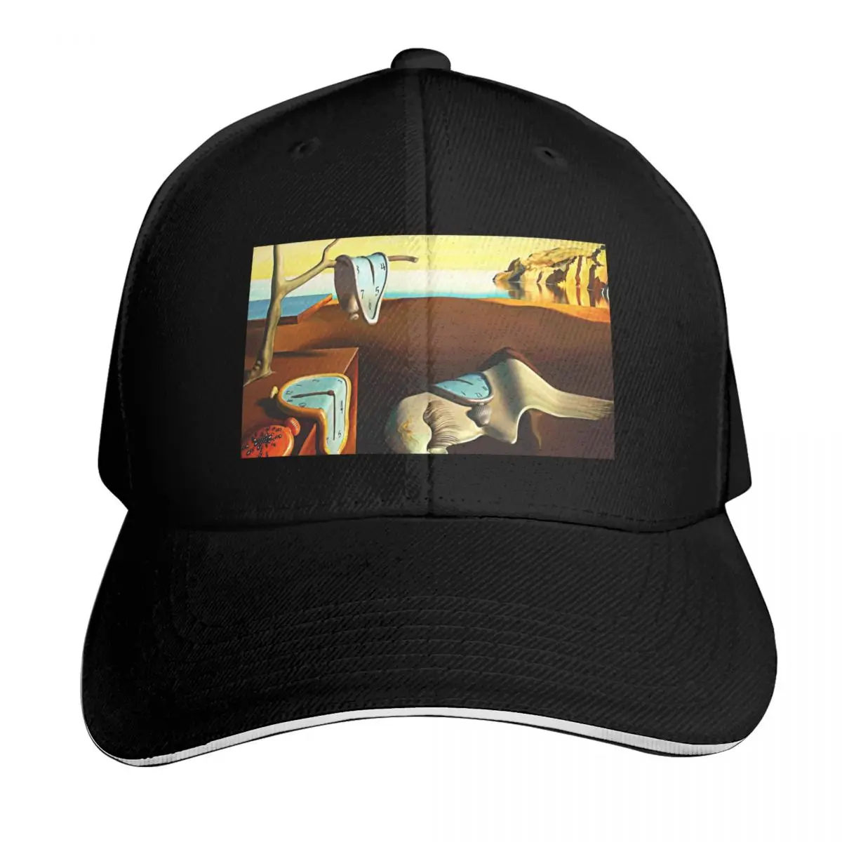 Casquette de baseball Salvador Dali, motif « La persistance de la mémoire », style surréaliste, pour hommes et femmes, idéale pour un look décontracté, pour l’été et les activités sportives, protège du soleil.
