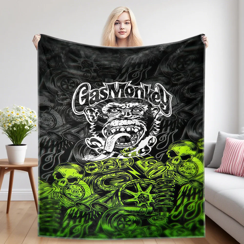 Wild Vibe Nap Blanket,Flannel Blanket,Suitable For Sofas,Beds,Cars,Rooms,Offices,Camping,Exquisite Gift Blankets