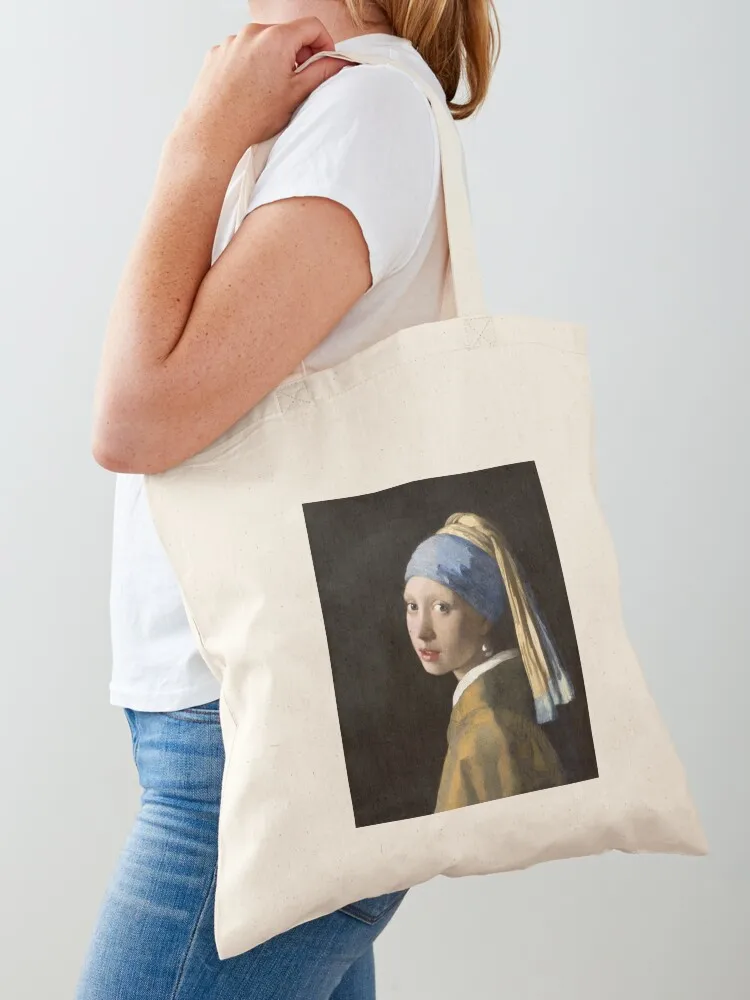 

Art By Johannes Vermeer, 1632-1675 Pays-Bas Tote Bag Handbags women Lady bag shopping cart bags