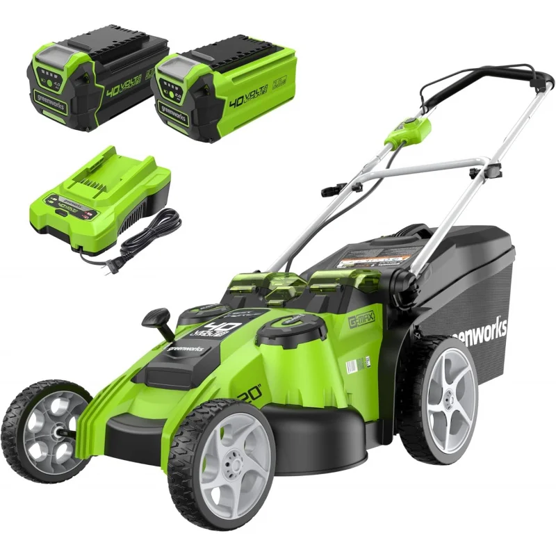 

TTP 40V 20" Twin Blade Mower, 4.0Ah + 2.0Ah Battery PY