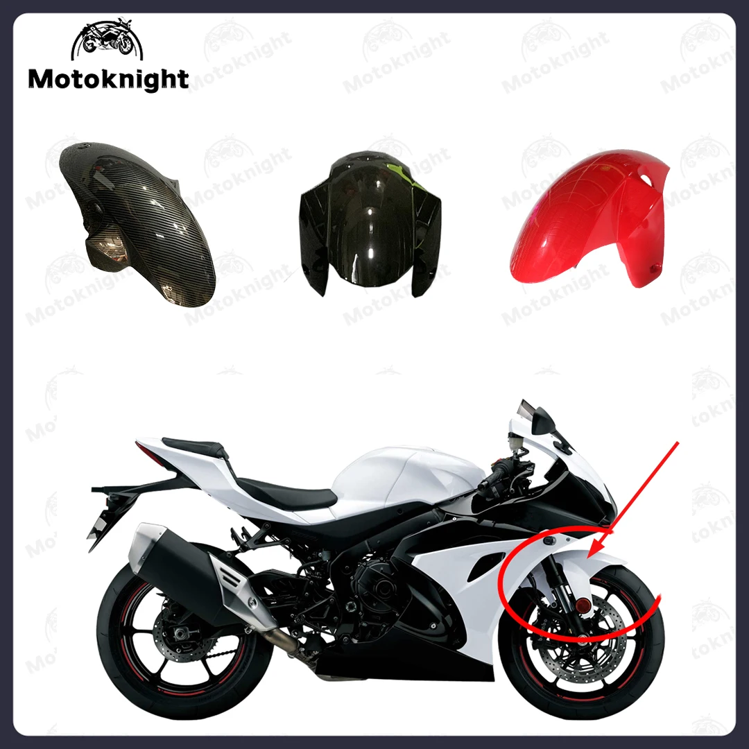 

Fit For GSXR1000 2017 2018 19 2020 2021 2022 2023 2024 2025 K17 ABS Plastic Front Fender Motorcycle Mudguard Replacement Guard‌
