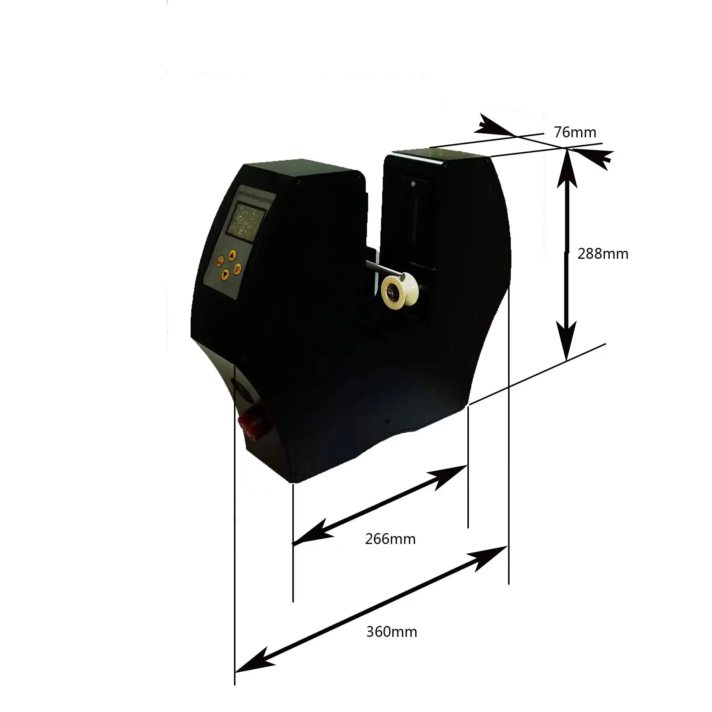 

China Measure Pipe Diameter Measuring Gauge Tool, Laser Wire Diameter Measuring Device