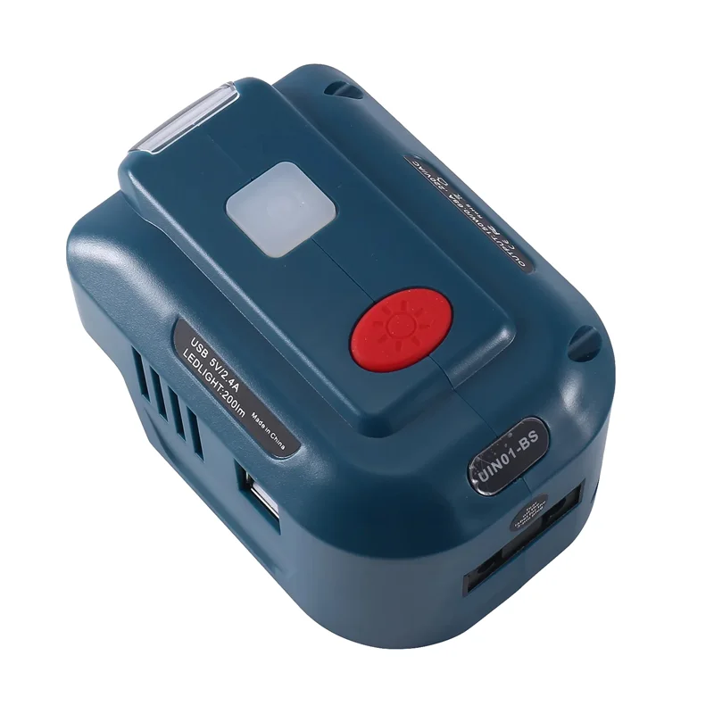 COFA-For  Inverter Generator With Dual USB LED Light Torch For  18V Lithium Battery Portable Power Inverter BOS220V