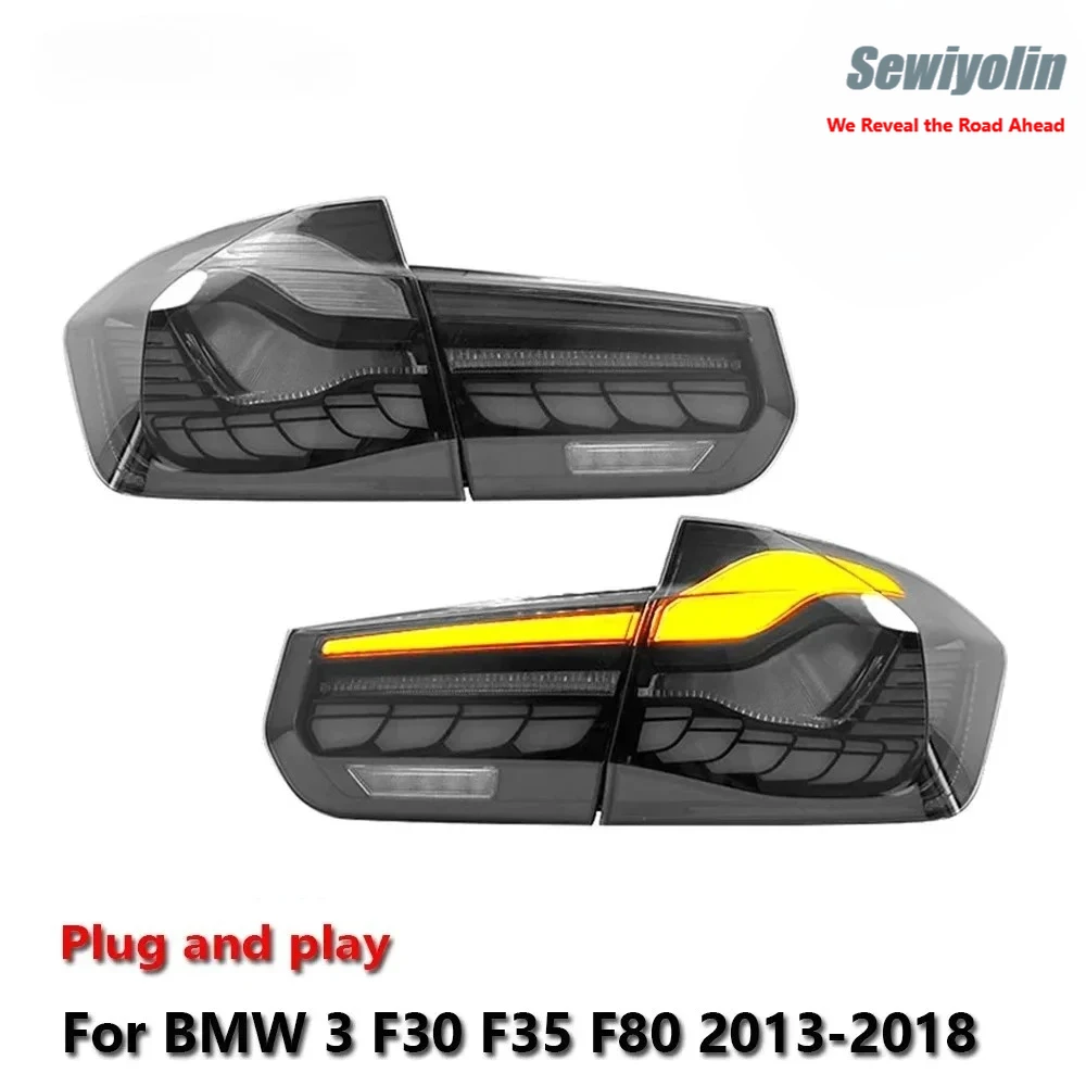 

Автомобильные аксессуары: задние светодиодные фонари для BMW 3 F30 F35 F80 2013-2018, ДХО, противотуманные, задние габаритные, указатели поворота, подключение Voiture