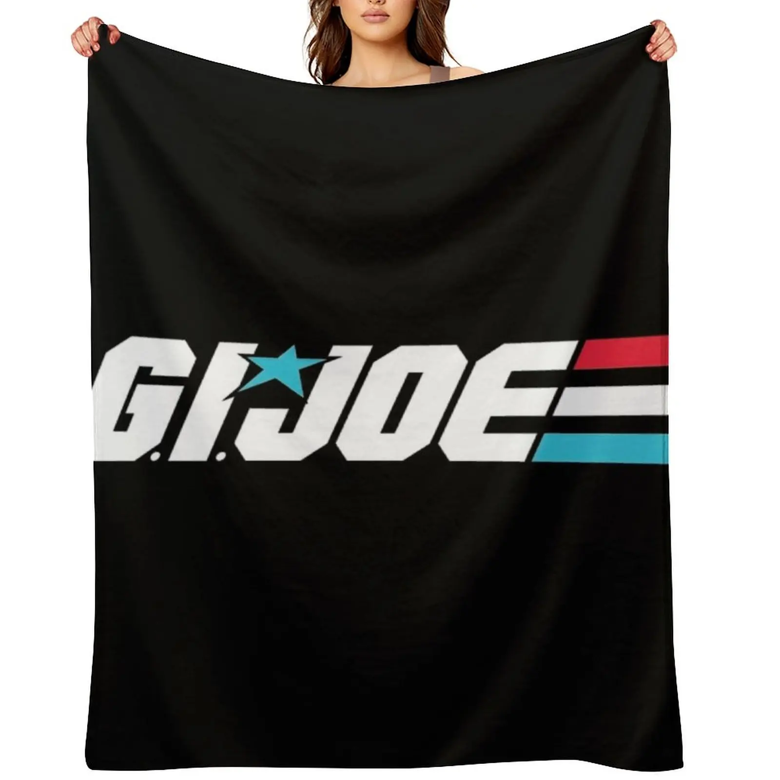 

Gijoe Logo Throw Blanket For Baby Decorative Sofa Custom Summer Blankets