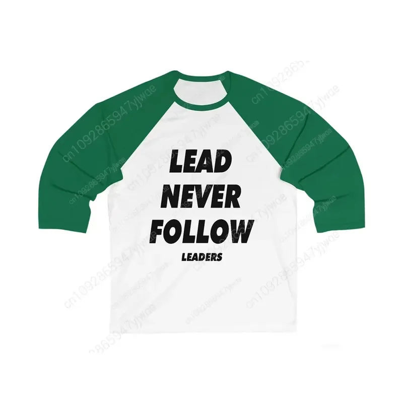 3D Print Casual Long Sleeve Lead Never Follow Leaders Chief Keef Iconic Shirt 2026 Autumn Street Y2k Top Fashion Couple Wear view 5