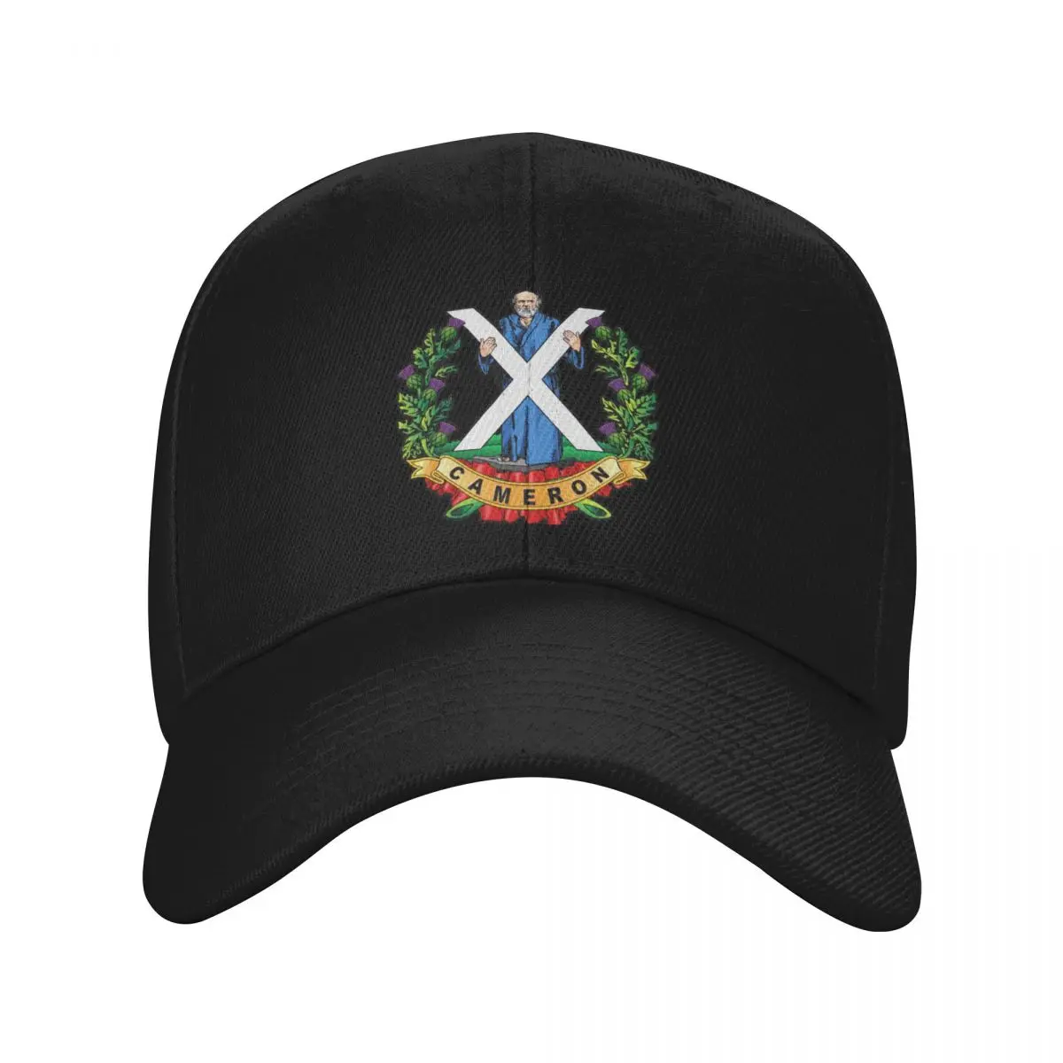 QUEEN'S OWN CAMERON HIGHLANDERS Baseball Cap Thermal Visor Vintage funny hat derby hat Boy Women's