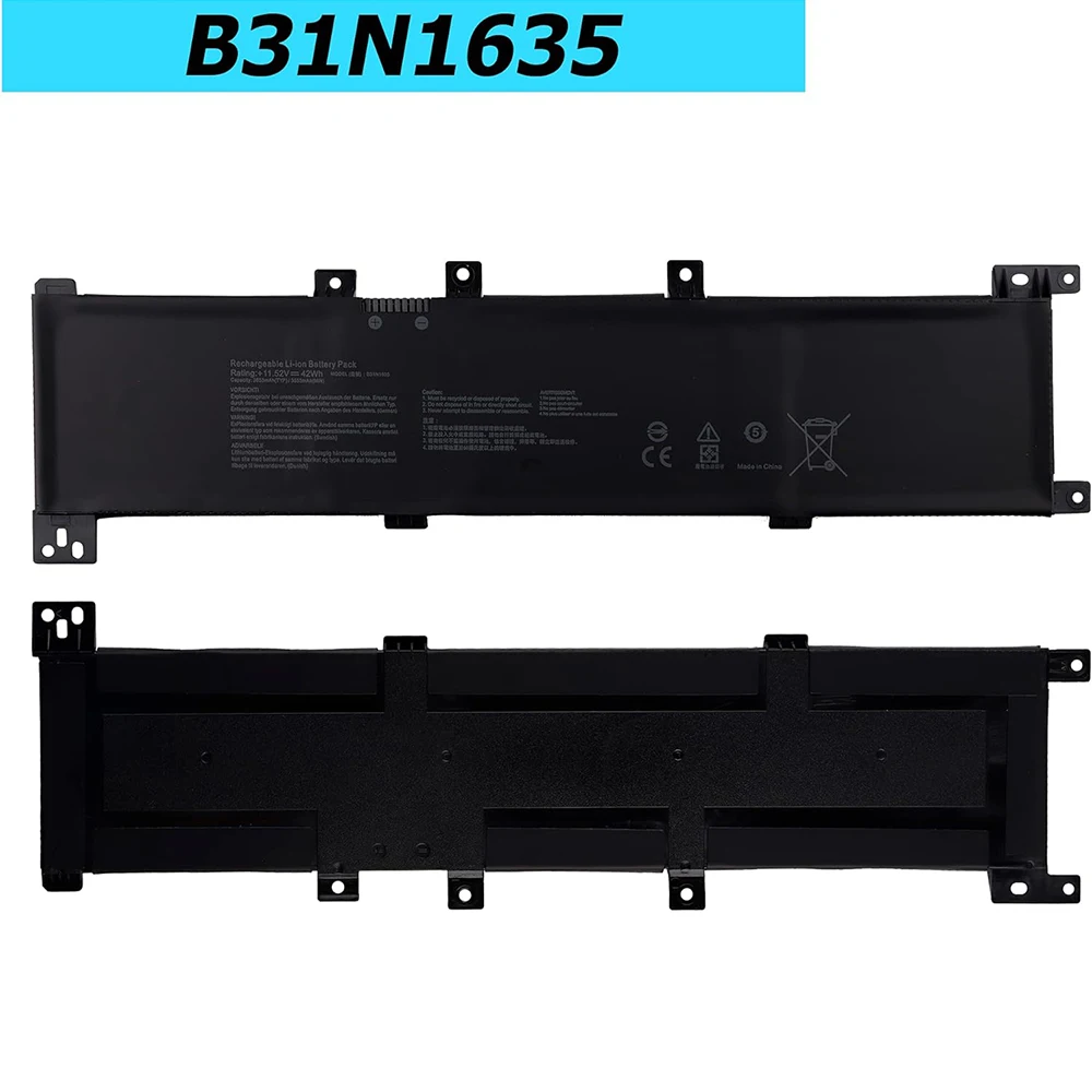 B31N1635 0B200-02540000 Laptop Battery Replacement for Asus A705 A705U X705UA N705UD N705UN N705UQ X705UV X705NA X705NC