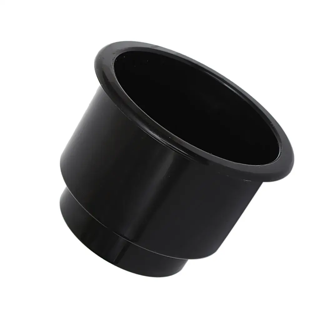 Black Center Drain Hole Plastic Cup Drink Holder Fastener Parts