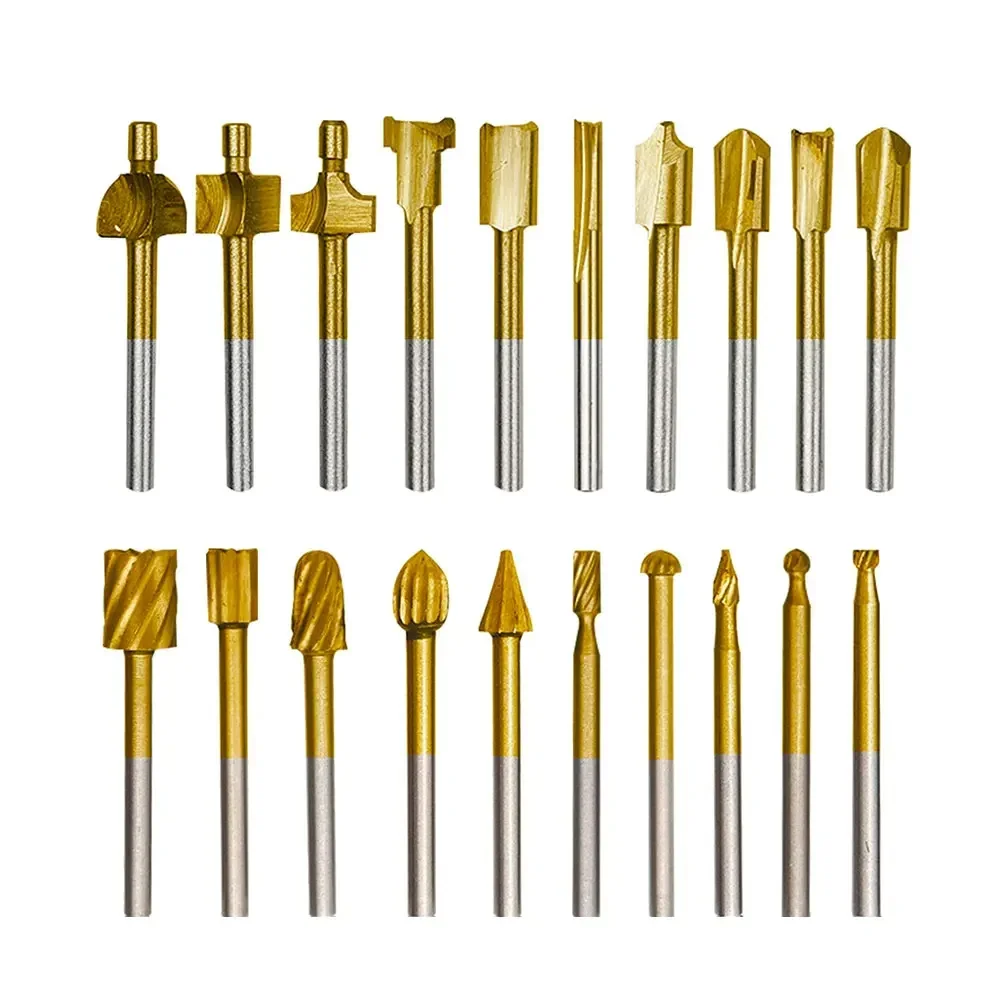 

Krachtige Router Bit Rotary Tools Accessories and Router Carbide Engraving Bits Woodworking Carving Carved Knife Cutter