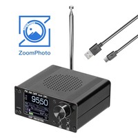 ATS-80 FM AM Radio Frequency Modulation and Amplitude Modulation Radio Receiver with Color Screen