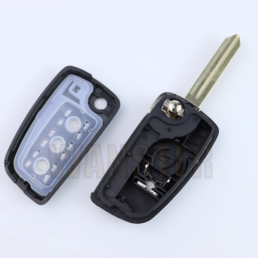 2 3 4 Bottons Car Key Case Shell Housing for Nissan X-Trail Qashqai J11 Juke Murano Micra Tiida Maxima Altima Kicks Accessories