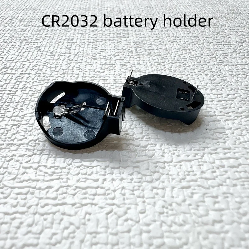 50 قطعة CR2032 CR2025 صندوق بطارية 3 فولت زر حامل البطارية BS-2032 حامل البطارية صندوق المقبس مع مقصورة بطارية إبرة