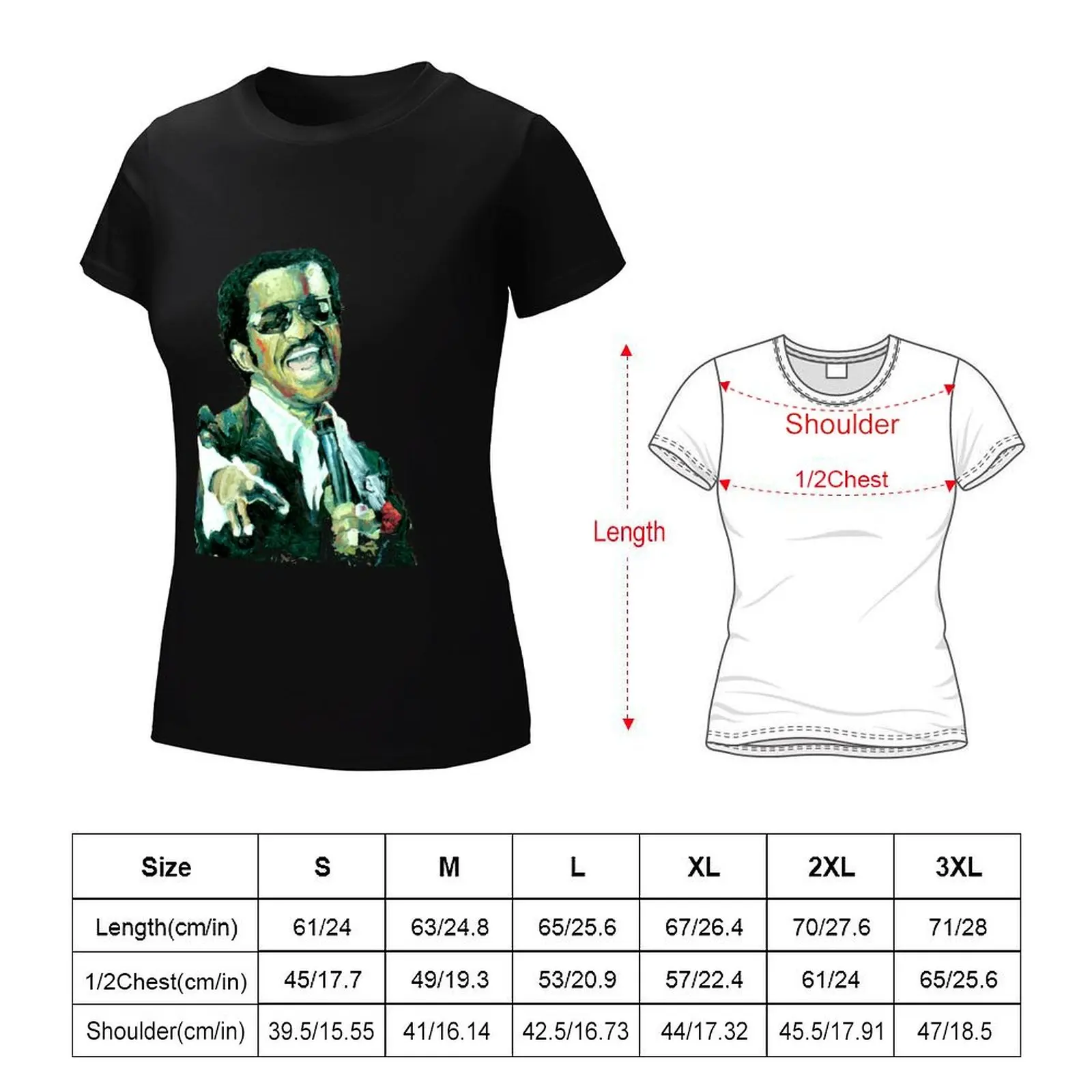 Sammy Davis Jr T-Shirt übergroße Kawaii Kleidung Frauen Tops