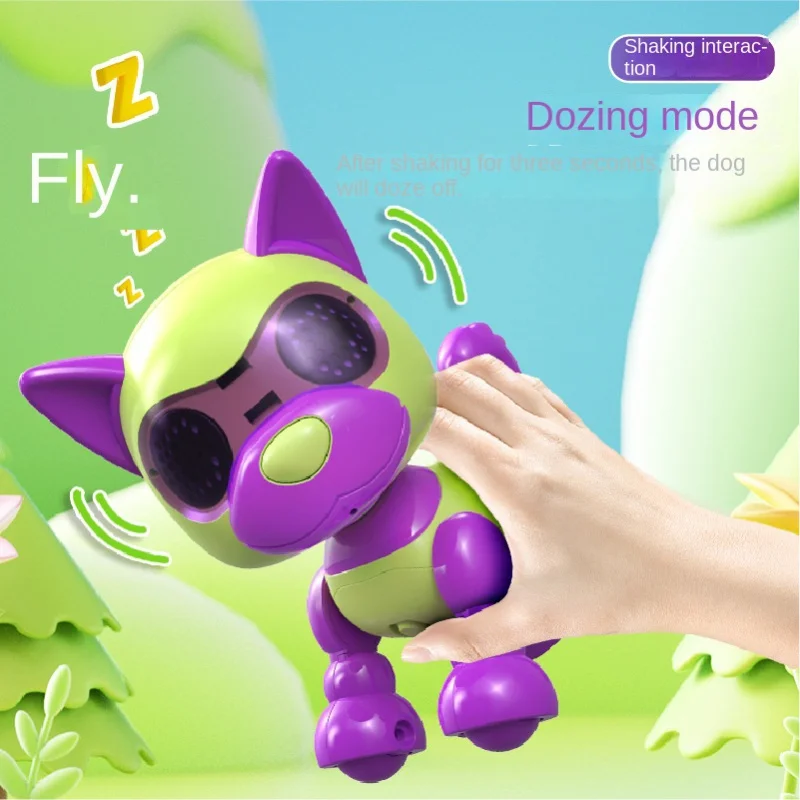 Radish Dog Intelligent Machine Children Pet  Induction Touch Electric the Toy Electronic New