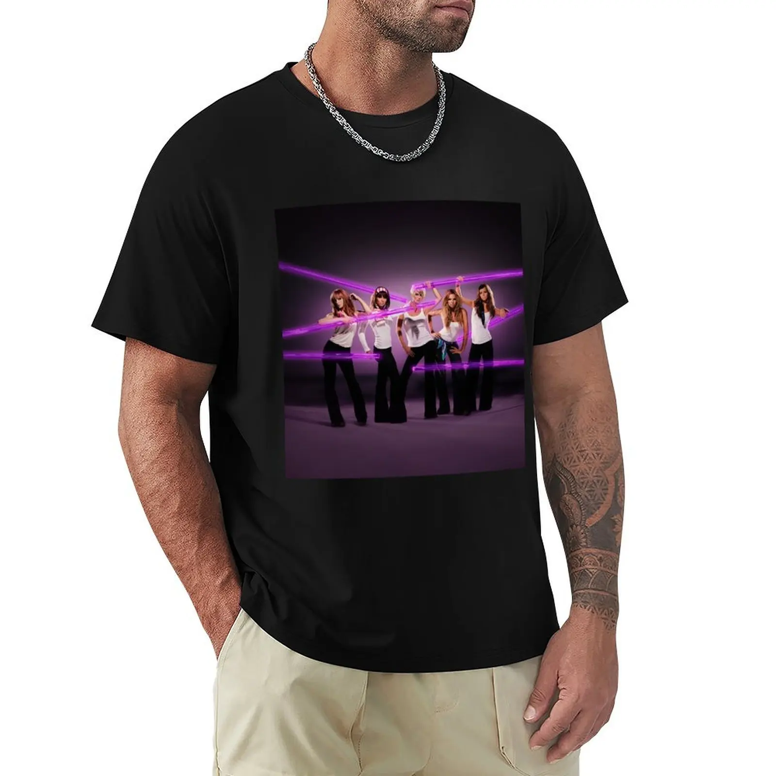 girls aloud tangled up T-Shirt Soft Casual Short Sleeve Cotton Tee