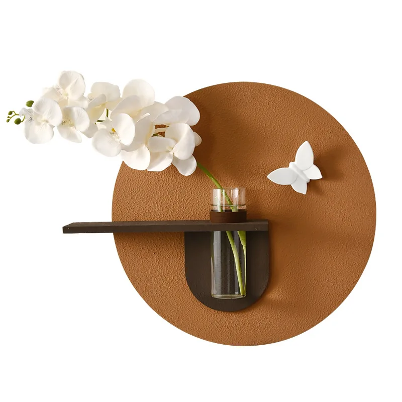 

porch landscaping, living room entry wall decoration painting, dining room three-dimensional round mural