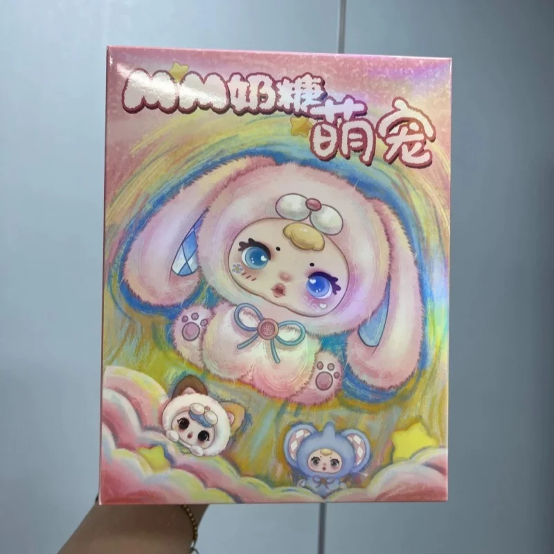 

Cute Pet Series Blind Box Genuine Mm Milk Candy Vinyl Face Doll Keychain Pendant Children'S Toy Gift Trendy Hanging Decoration